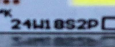 LED PARA TV SANYO  / NUMERO DE PARTE 24W18S2P / 2EMS00399 / A5RLUT / MODELO FW24E05F  - Imagen 2